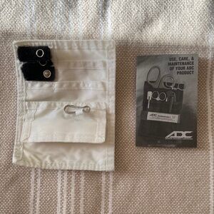 Pocket organizer for scrubs, nurse, doctor, vet, tech